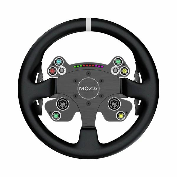 MOZA CS V2P Steering Wheel kormidlo USB PC černá