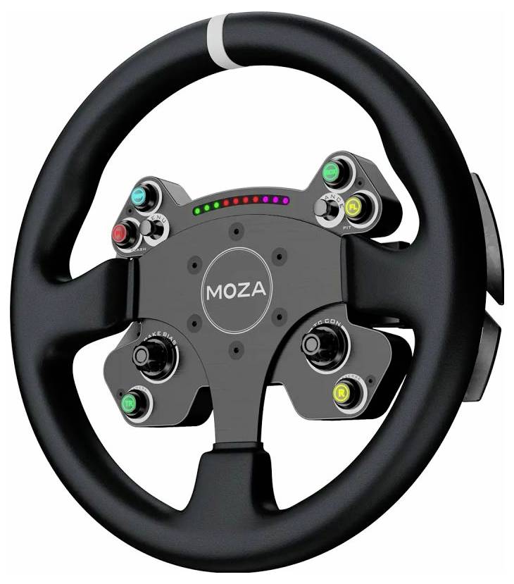 MOZA CS V2P Steering Wheel kormidlo USB PC černá-1
