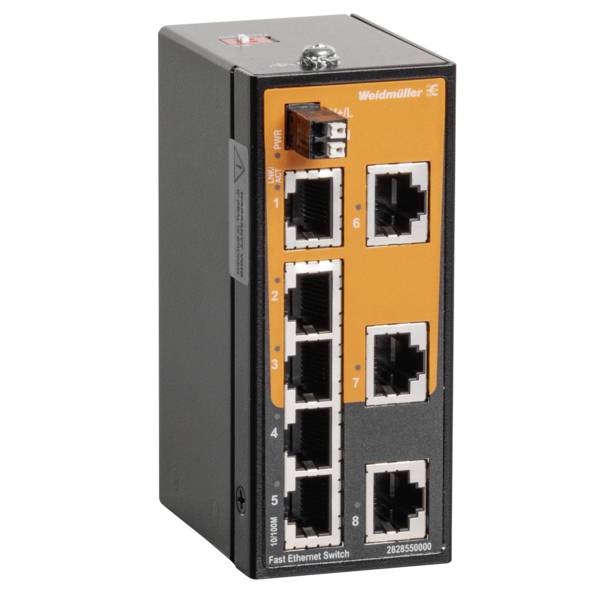 Weidmüller 2828550000 IE-SW-ELB-08-8TX síťový switch  10 / 100 MBit/s