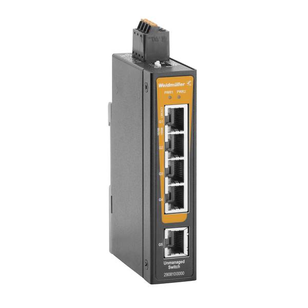 Weidmüller 2908100000 IE-SW-BLB-05-5GT-C síťový switch  10 / 100 / 1000 MBit/s