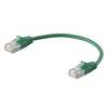 Weidmüller 3009500002 RJ45 síťové kabely, propojovací kabely CAT 6 SF/UTP 0.2 m zelená S průchodkou chránící proti zlomení, s ochranou, samozhášecí 1 ks