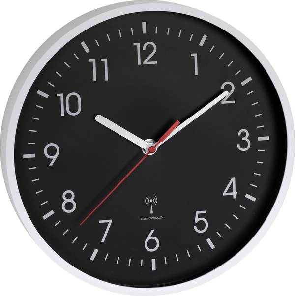 TFA Dostmann 60.3550.20 DCF nástěnné hodiny 42 mm x 245 mm , bílá