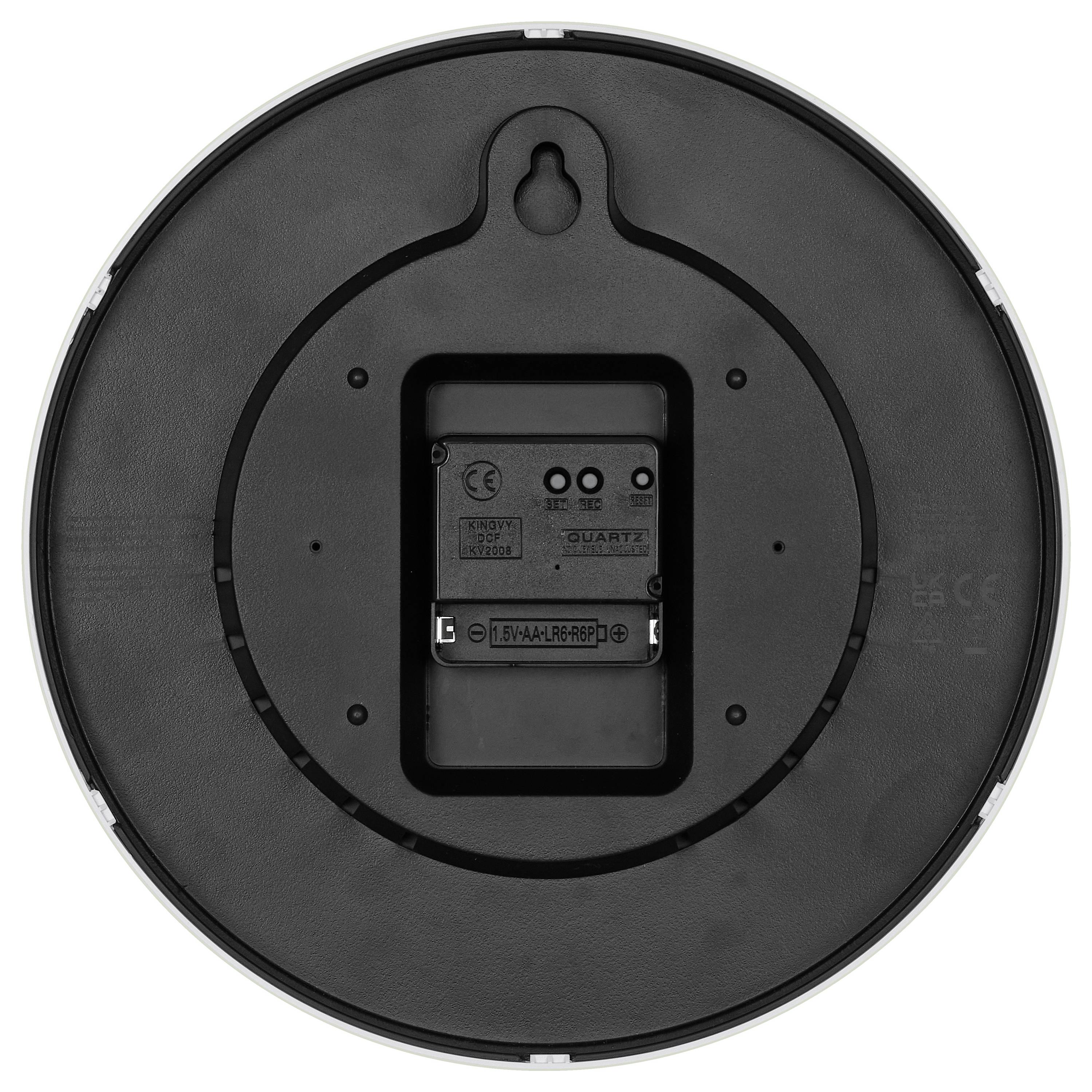 TFA Dostmann 60.3550.20 DCF nástěnné hodiny 42 mm x 245 mm , bílá-3