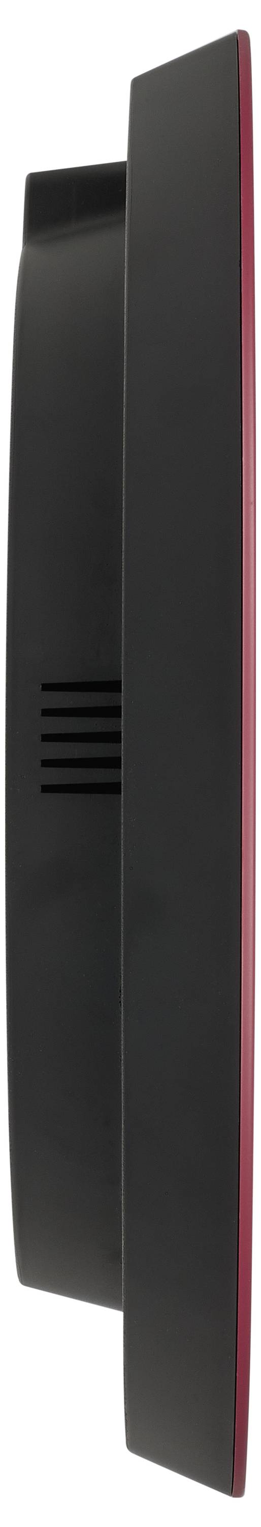 TFA Dostmann 60.3554.06 DCF nástěnné hodiny 50 mm x 320 mm , modrá, tiché hodiny (bez tikání)-3