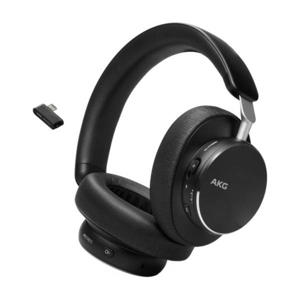 AKG AKGN9HYBRIDBLK  Headset uzavřená (Over Ear) Bluetooth®, Bez kabelu  černá