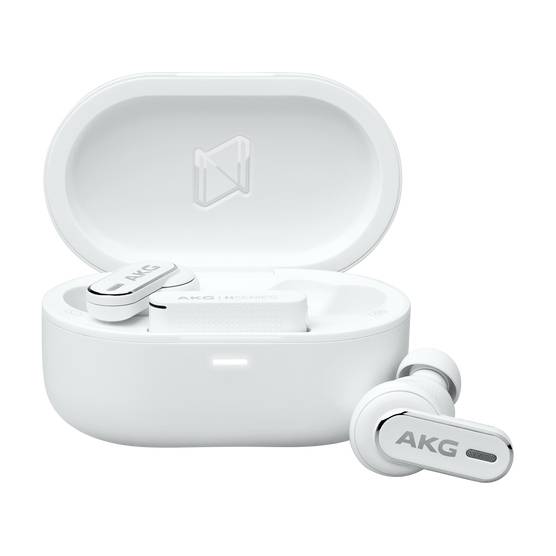 AKG AKGN5HYBRIDWHT Headset do uší (In Ear) Bluetooth®, Bez kabelu bílá-0