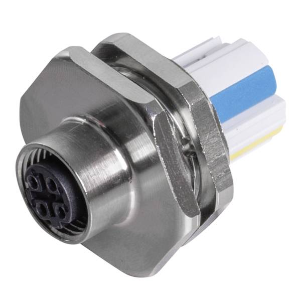 Weidmüller SAIBGP-M-4D-M12-WDF 3150970000 kulatý konektor DIN, 1 ks
