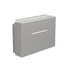 Weidmüller PV SUNCOVER 40/60/13 8000143256 Ochrana proti dešti ventilovaná, s kabelovým vstupem (d x š) 136.3 mm x 641 mm Nerezová ocel šedá 1 ks