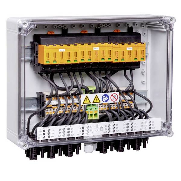 Weidmüller 3131290000 PVC DC 2I 1O 6MPP SPD1R EVO 11 připojovací krabice generátoru