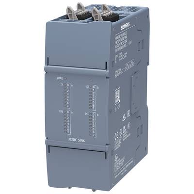 Průmyslový modul Siemens DC/DC SINK s终álními konektory a indikačními LED diodami