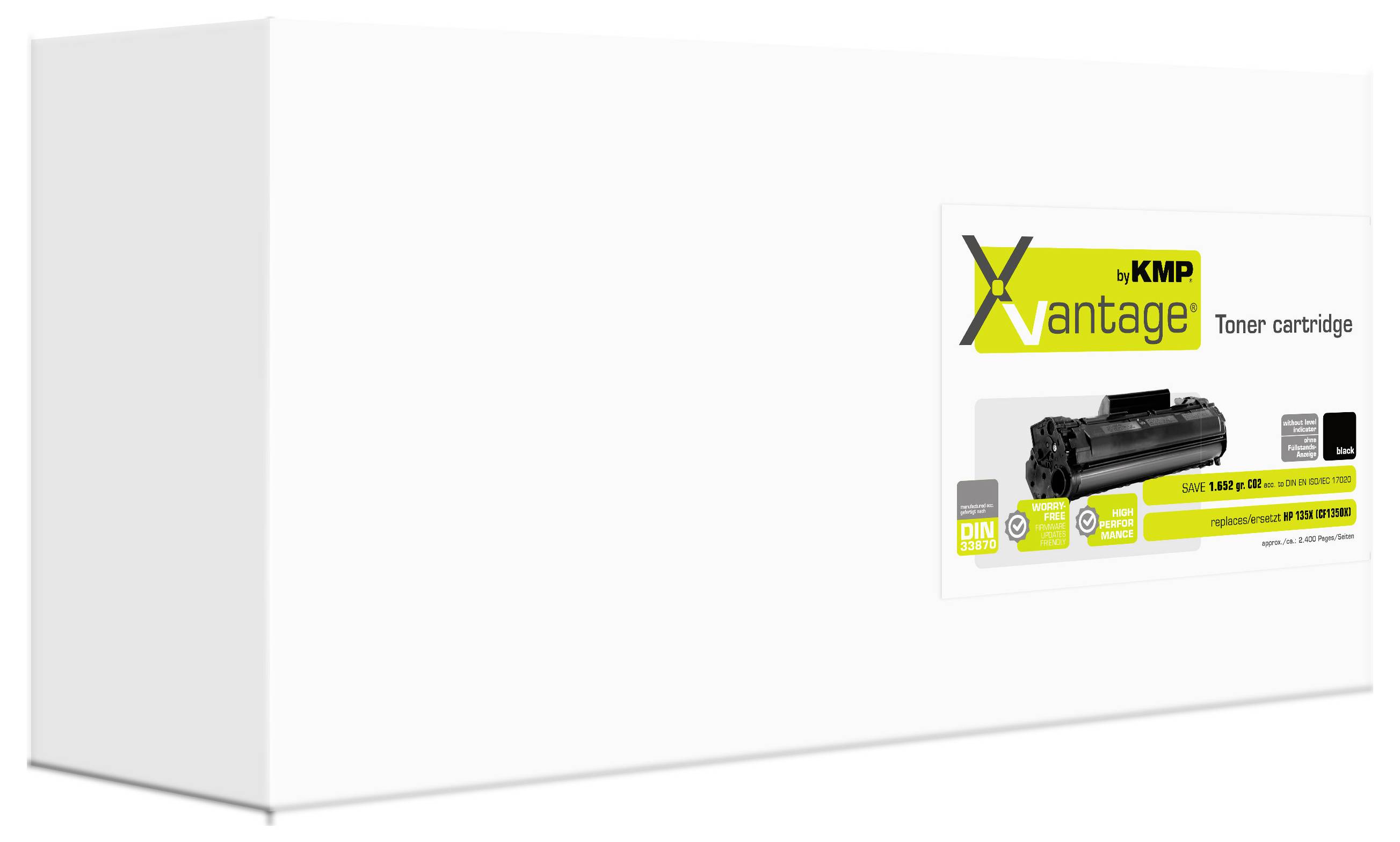 KMP Toner náhradní HP 135X (W1350X) kompatibilní černá 2400 Seiten 2563,3080 2563,3080-1