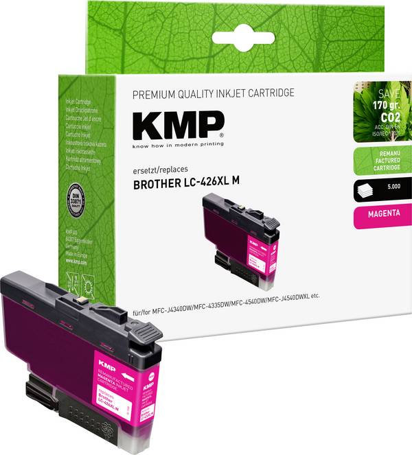 KMP Ink náhradní Brother LC426XLM kompatibilní  purppurová 1550,4006 1550,4006