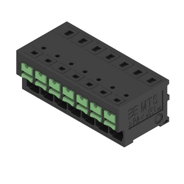Weidmüller 2913650000 PCB terminál 4 mm² Pólů 7 černá 14 ks Tube-0