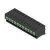 Weidmüller 2913690000 PCB terminál 4 mm² Pólů 11 černá 9 ks Tube