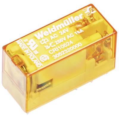 Weidmüller CRI10615 Miniaturní průmyslové relé, 115 V/AC, 16 A, 1 přepínací kontakt, 10 ks-0