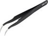 TRU COMPONENTS TC-15010076 ESD Pinzeta, 1 ks, plochá, zahnutá, 120 mm