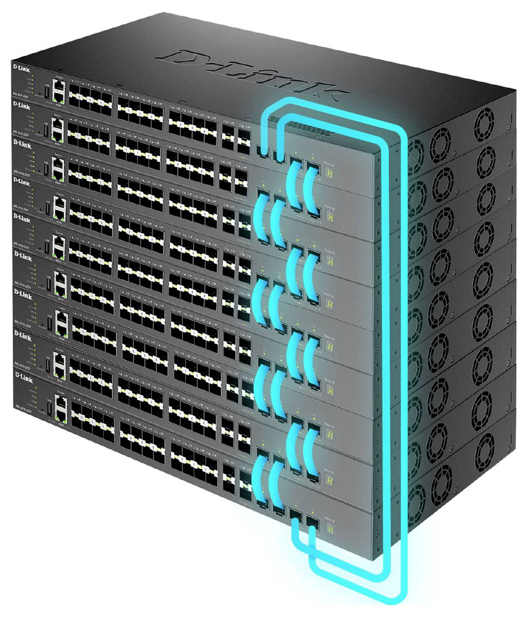 D-Link DXS-3410-32SY/E Managed L3 síťový switch 25 GBit/s-4