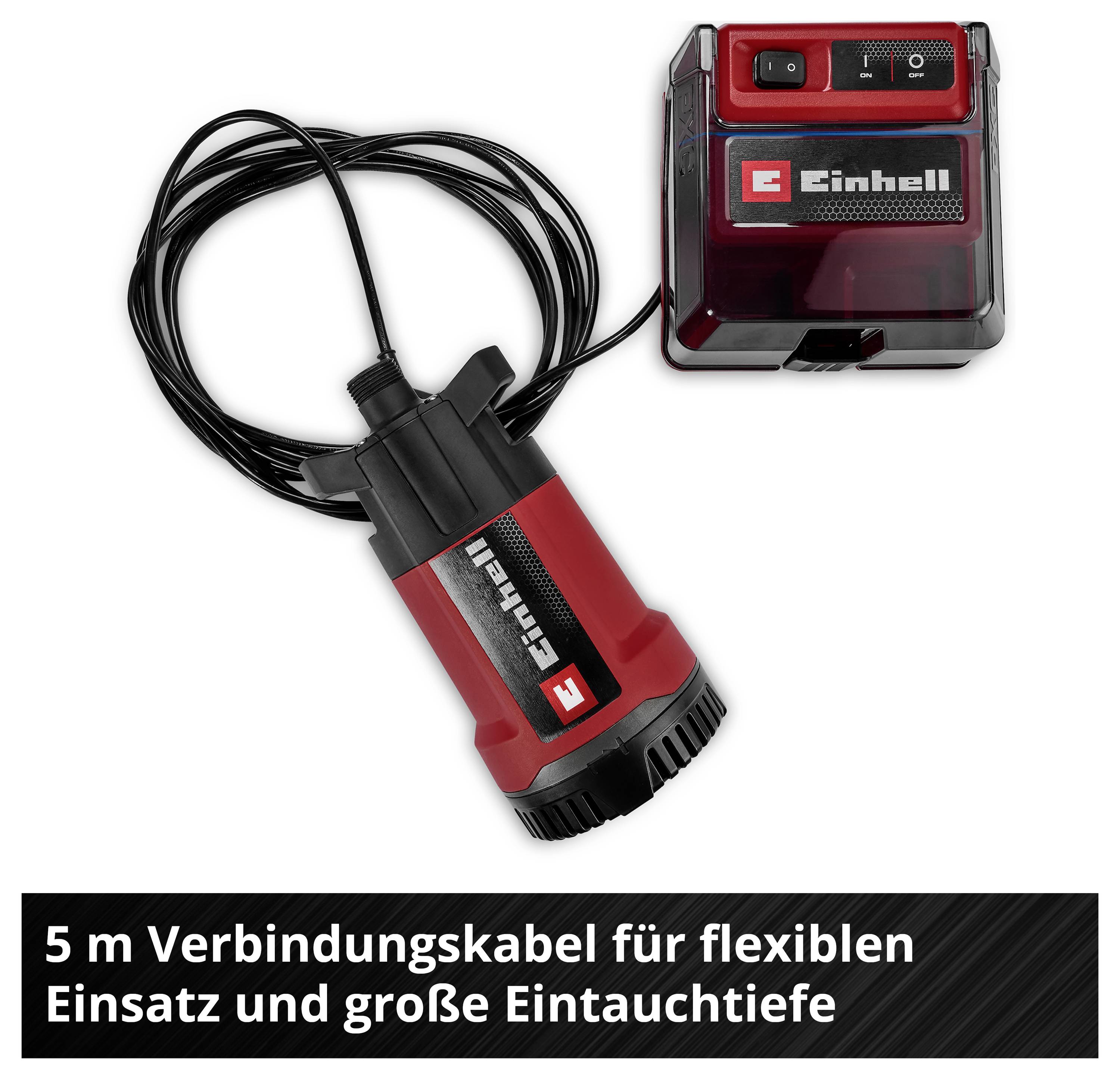 Einhell 4181620 GE-PP 36 RB-A Li-Solo PXC Aku čerpadlo 4500 l/h 30 m-9