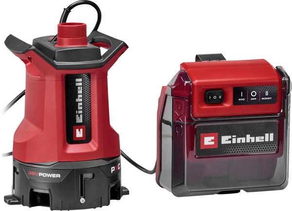 Einhell 4181610 GE-DP 36/35 LL Li-Solo PXC aku zahradní čerpadlo  14000 l/h 9 m