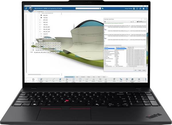 Lenovo notebook   40.6 cm (16 palec)    64 GB RAM  1 TB SSD německá, QWERTZ       černá  21RX001TGE
