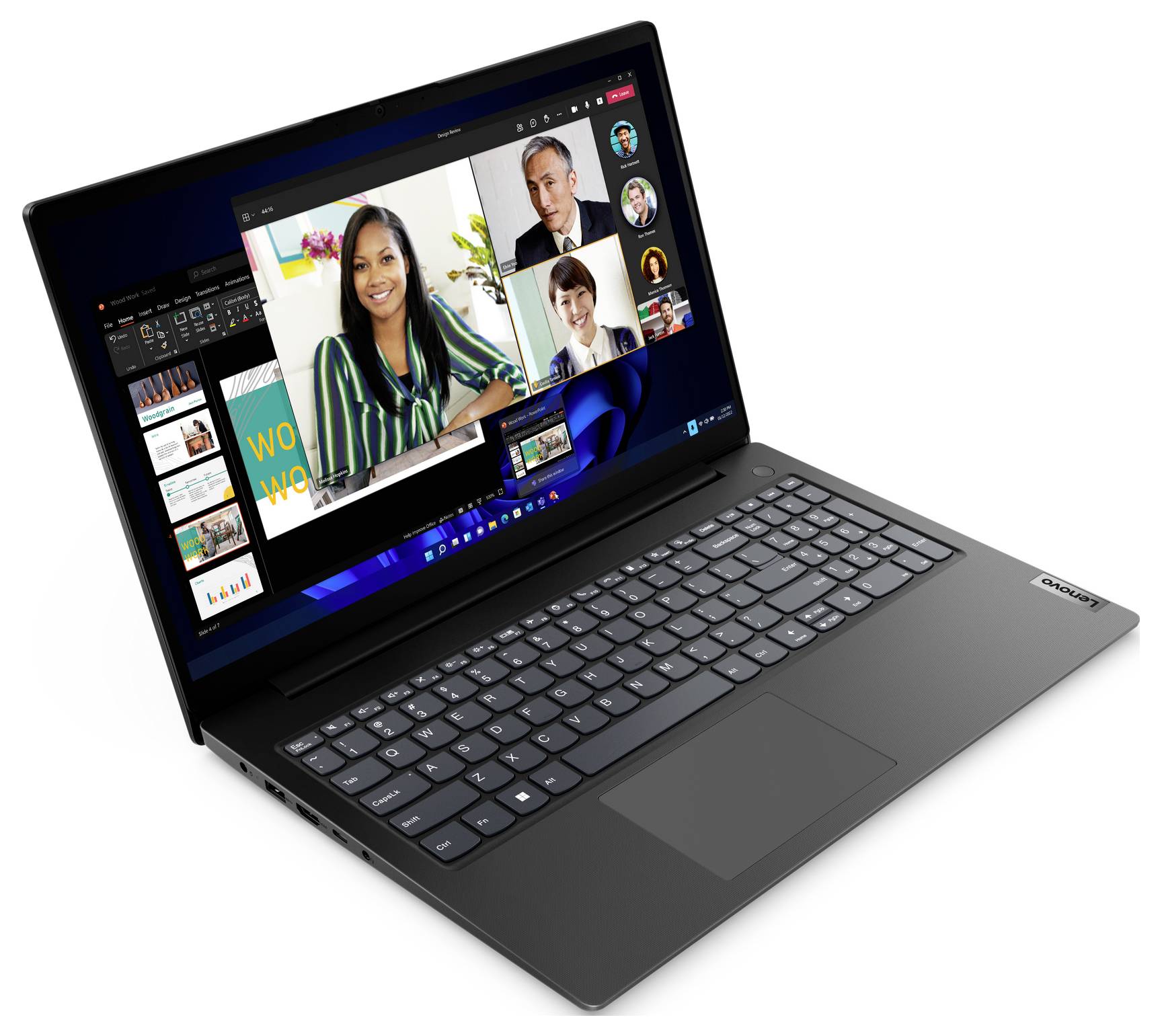 Lenovo notebook V15 AMD G4 39.6 cm (15.6 palec) Full HD AMD Ryzen 5 7520U 8 GB RAM 256 GB SSD německá, QWERTZ AMD AMD Ra-1