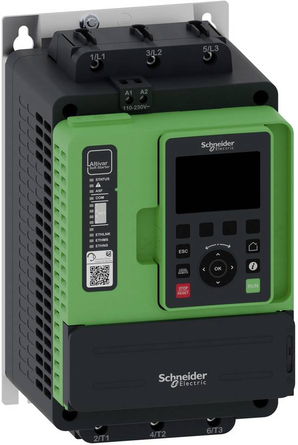 Schneider Electric ATS490D17Y soft startér Výkon motoru při 400 V 15 kW