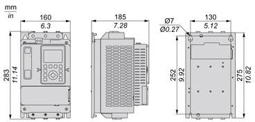 Schneider Electric ATS490D17Y soft startér Výkon motoru při 400 V 15 kW-1