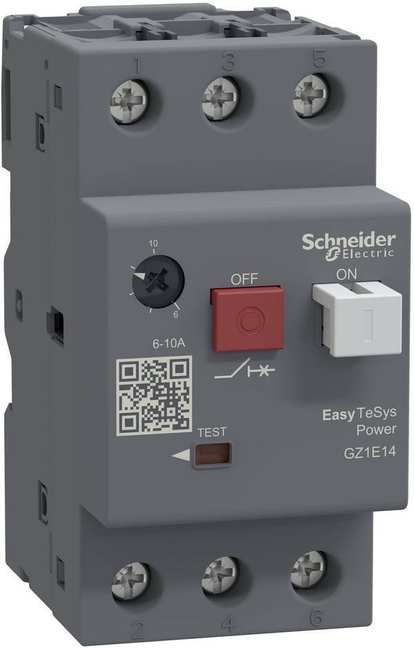 Schneider Electric GZ1E14 GZ1E14 ochranný spínač motoru 1 ks