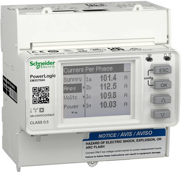 Schneider Electric METSEEM3570AX METSEEM3570AX Elektroměr 1 ks