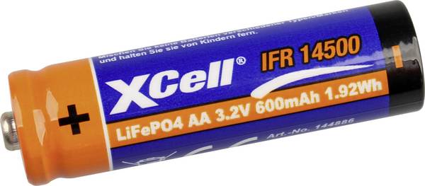 XCell  akumulátor AA  LiFePO4 3.2 V 600 1 ks