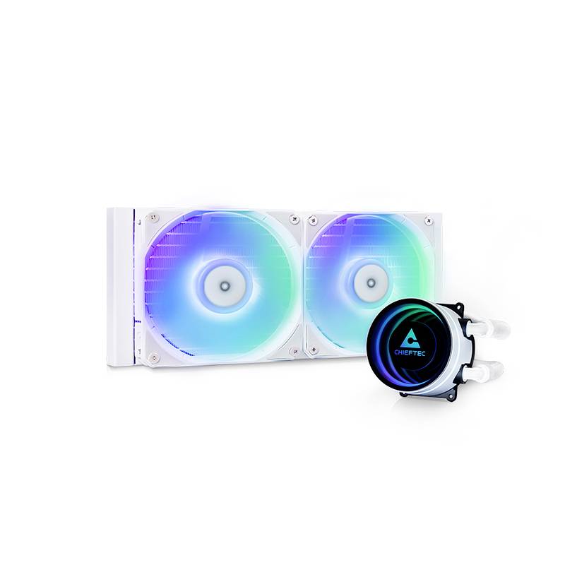 Chieftec Chieftec WAK ICEBERG 240 RGB weiß vodní chladič čipů-0