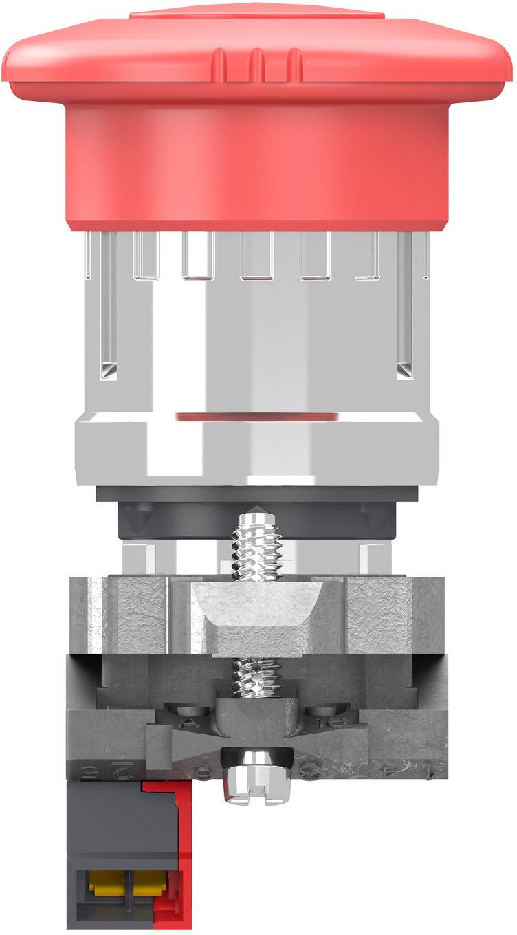 Schneider Electric XB4BS84425, XB4BS84425 Nouzový vypínač/spínač nouzového zastavení, 1 ks-4