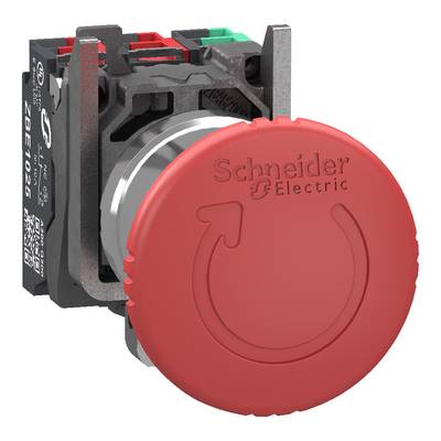 Schneider Electric XB4BS844415, XB4BS844415 Nouzový vypínač/spínač nouzového zastavení, 1 ks-0