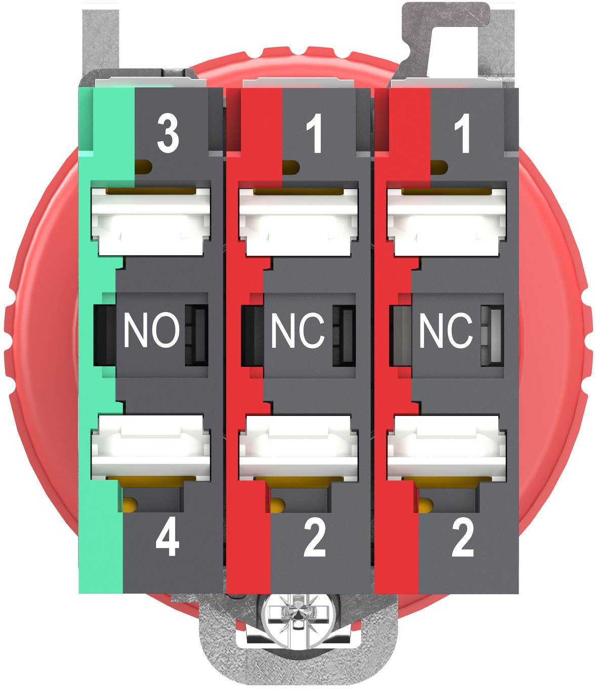 Schneider Electric XB4BS844415, XB4BS844415 Nouzový vypínač/spínač nouzového zastavení, 1 ks-3