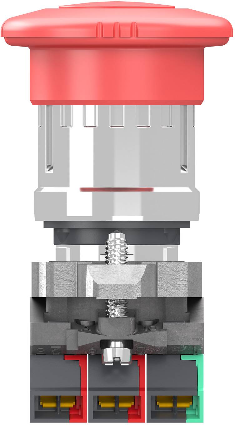 Schneider Electric XB4BS844415, XB4BS844415 Nouzový vypínač/spínač nouzového zastavení, 1 ks-4