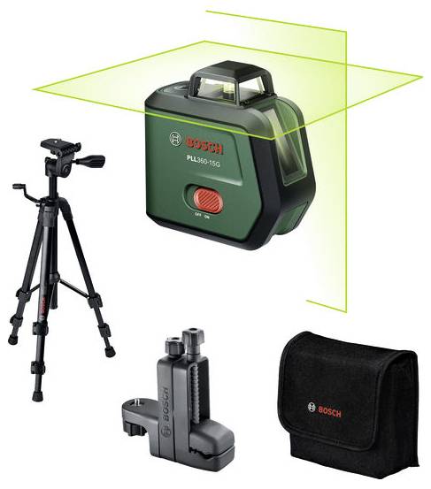 Bosch Home and Garden PLL360-15G Premium Set křížový laser dosah (max.): 15 m-0