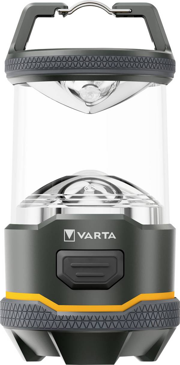 Varta 16550101111 Outdoor-Sportlaterne L10 4AA ohne Batterien LED kempingová lucerna  170 lm na baterii 262 g černá, žlutá