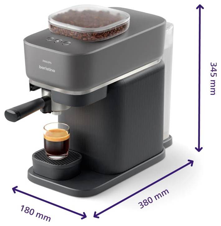 Philips Baristina BAR300/60 Black Kávovar černá-1