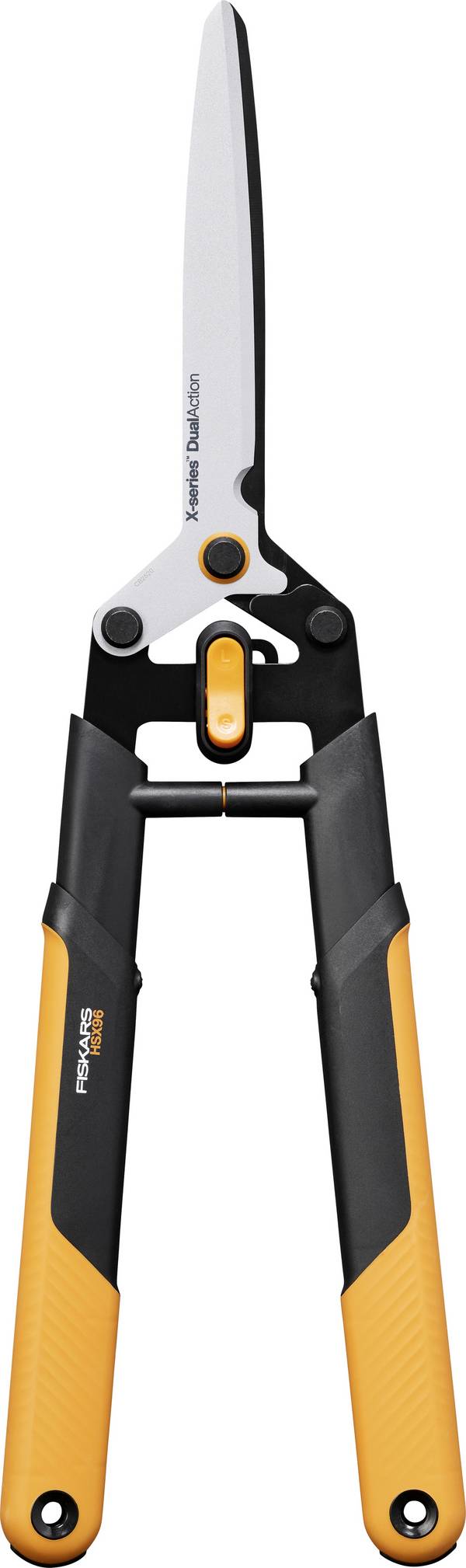 Fiskars X-series DualAction HSX96  nůžky na živý plot  měkká rukojeť