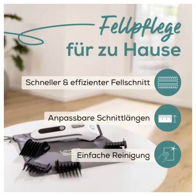 Beurer Beurer PP 110 Fluffy Fellschneider zastřihávač pro zvířata bílá, šedá 1 ks-4