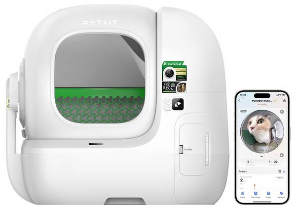 Petkit PETKIT Purobot Max Pro 2 mit AI-Kamera Kočičí záchod   1 ks