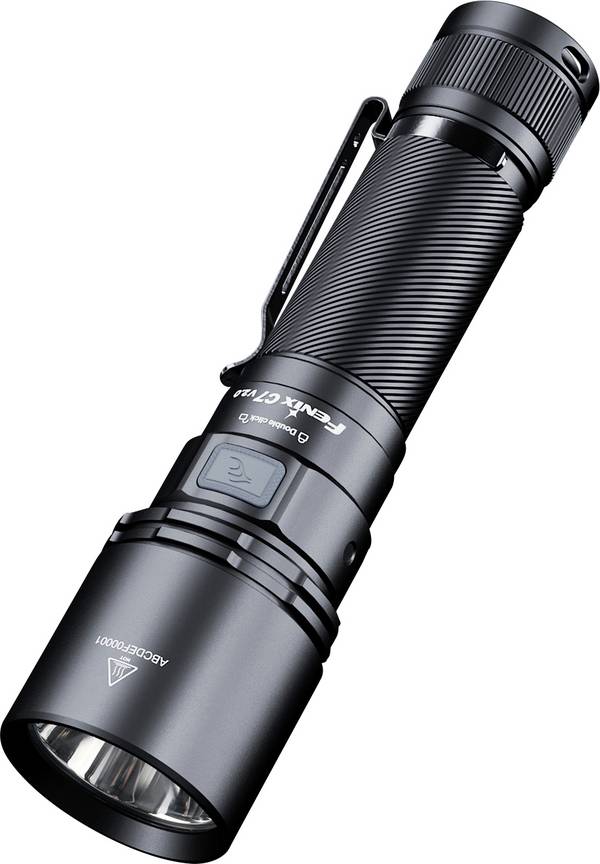 <br>  Fenix Light<br>  C7 V2.0<br>  FEC7V2<br>  LED<br>  kapesní svítilna<br>  <br>  napájeno akumulátorem<br>  3300 lm<br>  79 h<br>  256.5 g<br>
