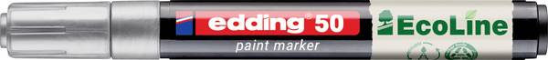 Edding 50 EcoLine 4-50-054 popisovač na laky  stříbrná 2 mm, 3 mm
