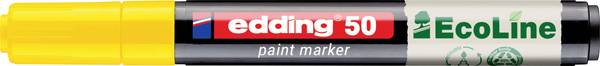 Edding 50 EcoLine 4-50-005 popisovač na laky  žlutá 2 mm, 3 mm