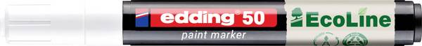 Edding 50 EcoLine 4-50-049 popisovač na laky  bílá 2 mm, 3 mm