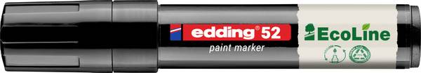 Edding 52 EcoLine 4-52-001 popisovač na laky  černá 4 mm, 15 mm