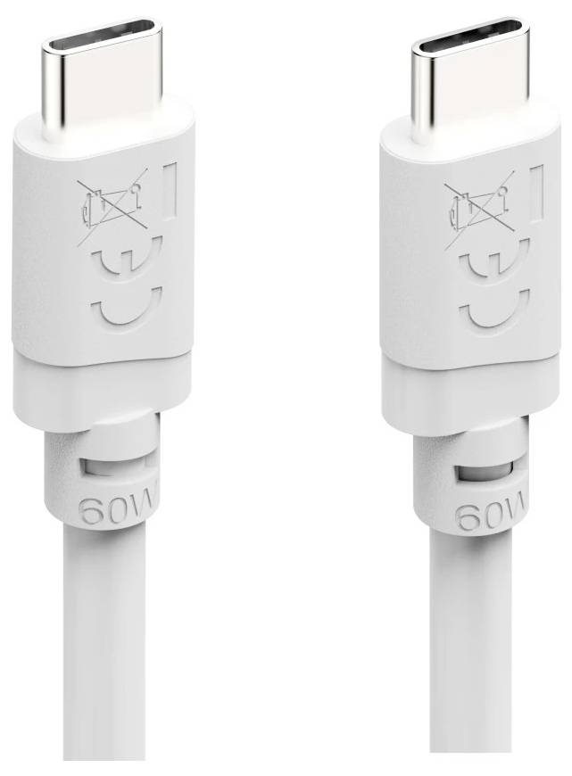 Hama Nabíjecí kabel USB USB 2.0 USB-C ® zástrčka 1 m bílá 00201807-4