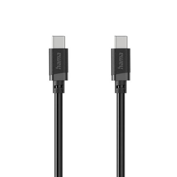 Hama Nabíjecí kabel USB  USB 2.0 USB-C ® zástrčka 0.5 m černá  00201819