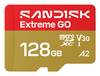 SanDisk Extreme GO paměťová karta microSDXC 128 GB UHS-I U3 Teplotně odolná