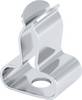 TRU COMPONENTS EMC kabelová spona Pro montážní otvor s průměrem 3.2 mm Průměr svorky (max.) 6 mm Tloušťka montážní desky (max.) 0.5 mm Pružinová ocel, pozinkovaná stříbrná 1 ks